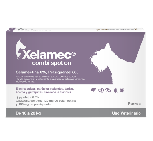 Antipulgas Para Mascotas Xelamec Pipeta