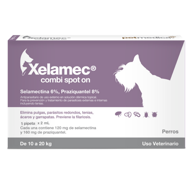 Antipulgas Para Mascotas Xelamec Pipeta