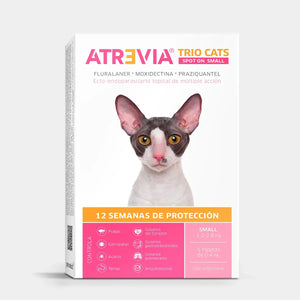 Antipulgas para Gato Atrevia Trio 1 Pipeta