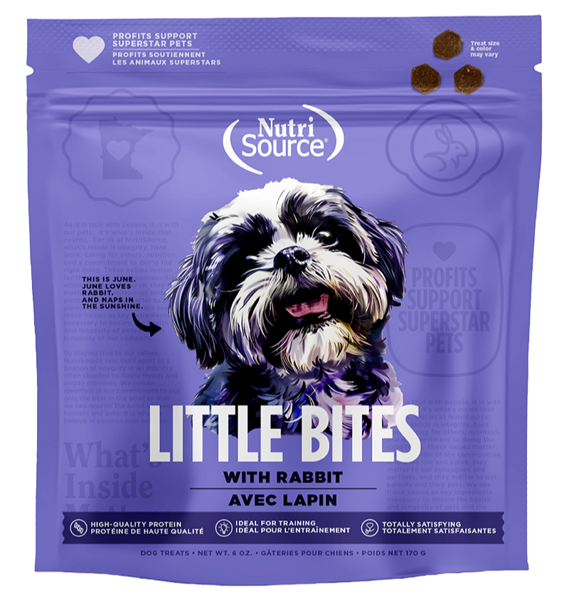 Treats Para Perro NutriSource Little Bites Rabbit Small Breed