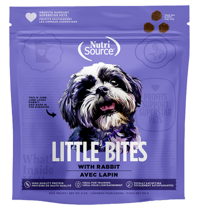 Treats Para Perro NutriSource Little Bites Rabbit Small Breed