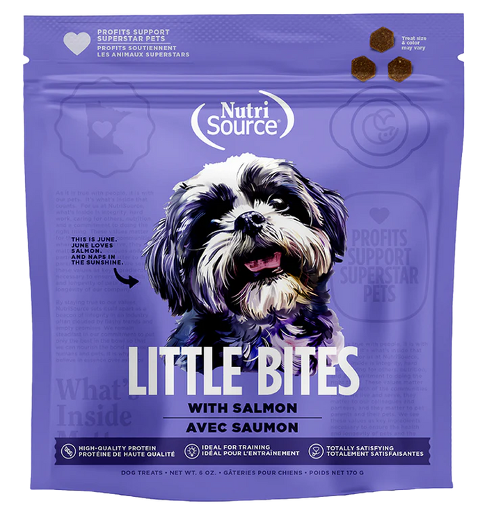 Treats Para Perro NutriSource Little Bites Salmon Small Breed
