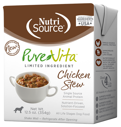 Alimento para Perro Nutris T-Pack Pura Vita Chicken Stew