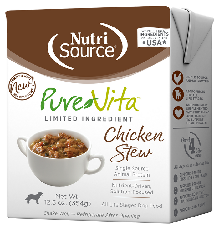 Alimento para Perro Nutris T-Pack Pura Vita Chicken Stew