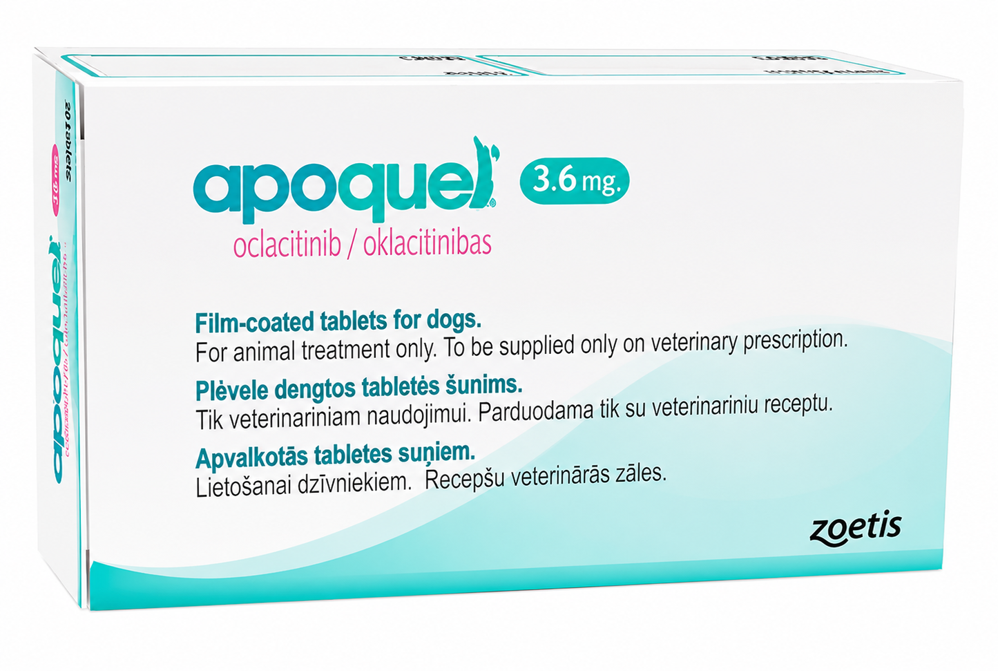 Medicamento para Perro Apoquel Dermatitis 1 tableta