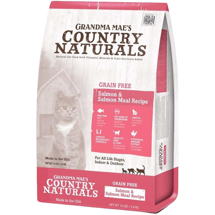 Concentrado Para Gato Grandma Maes Cat & Kitten Salmon Meal Recipe