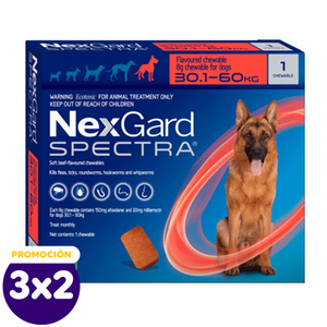 Tableta Masticable Nexgard Spectra 1 Unidad