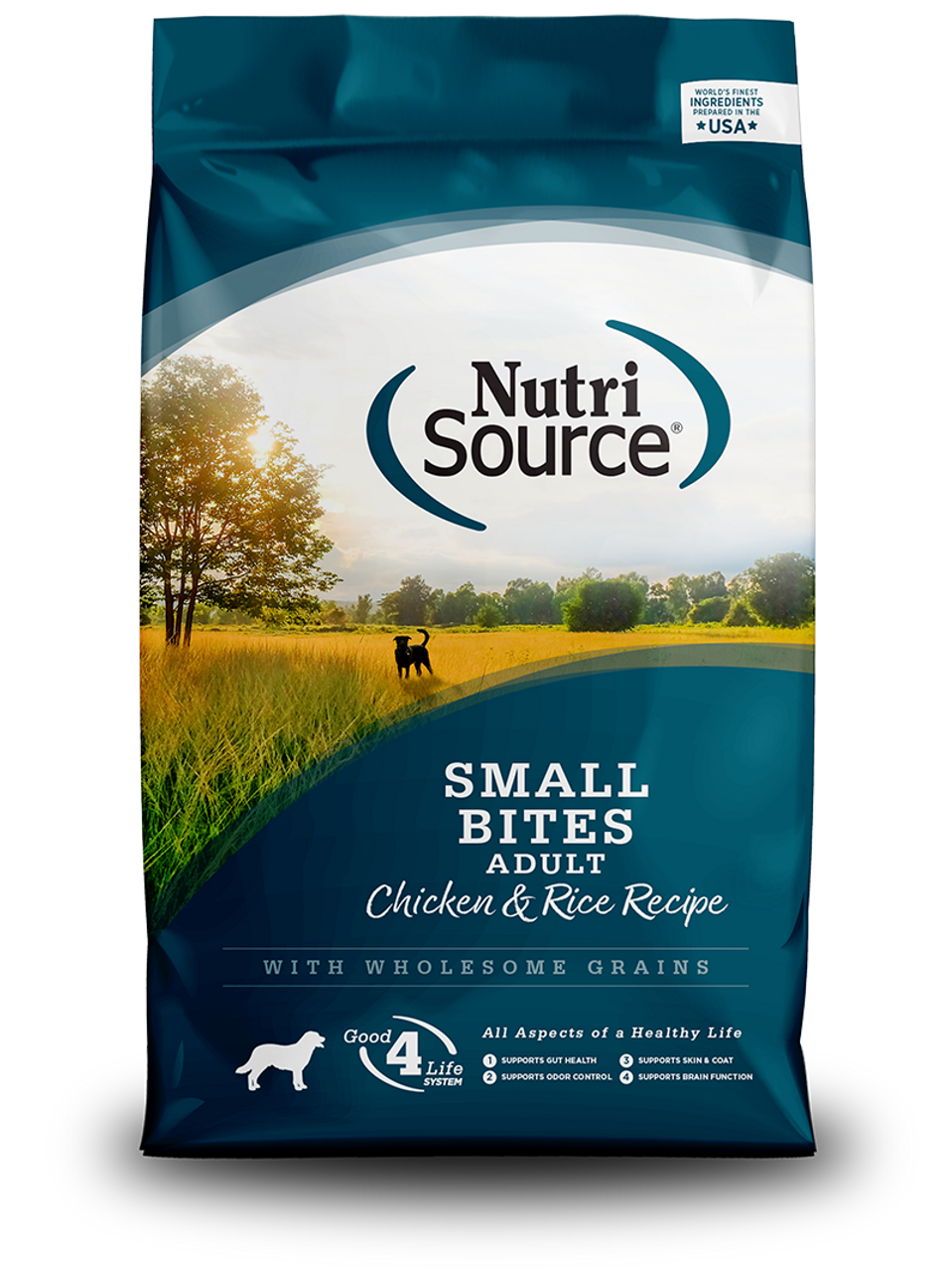 Concentrado Para Perro NutriSource Small Bites Adulto Chicken & Rice Recipe