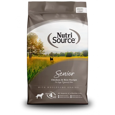Concentrado para Perro Senior NutriSource Chicken & Rice