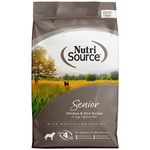 Concentrado para Perro Senior NutriSource Chicken & Rice Recipe