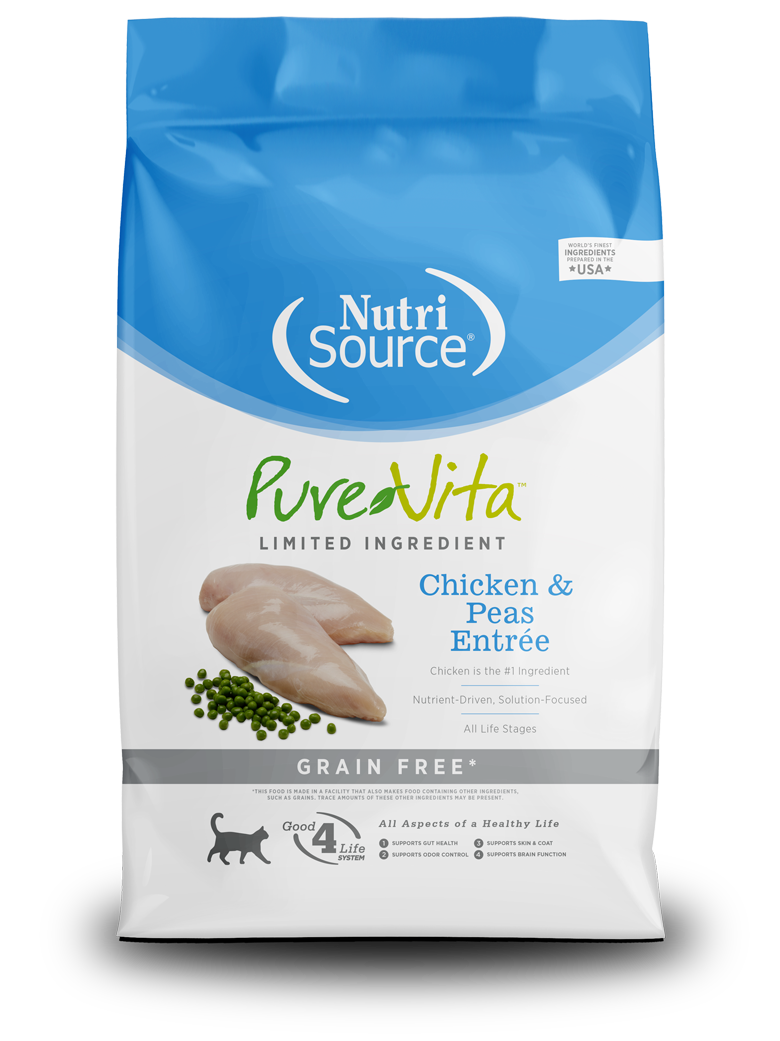 Concentrado Para Gato Nutris Pure Vita Chiken & Peas Entrée Grain Free