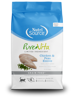 Concentrado Para Gato Nutris Pure Vita Chiken & Peas Entrée Grain Free