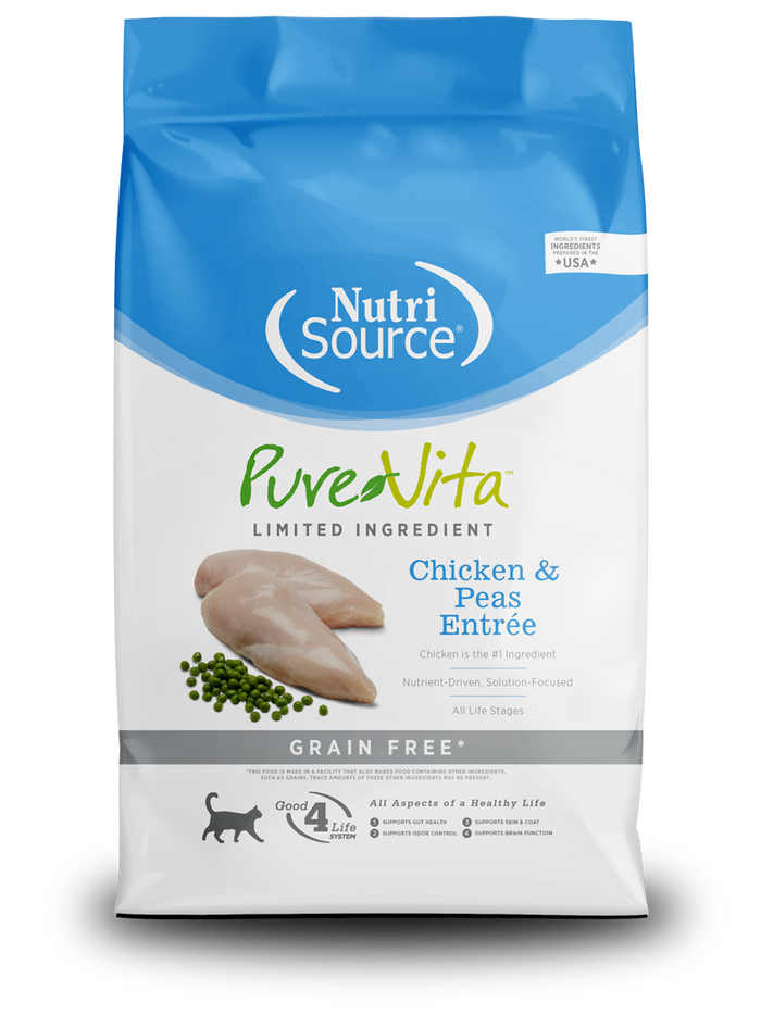 Concentrado Para Gato Nutris Pure Vita Chiken & Peas Entrée Grain Free