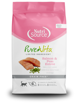 Concentrado Para Gato Nutris Pure Vita Salmón & Peas Entrée Grain Free