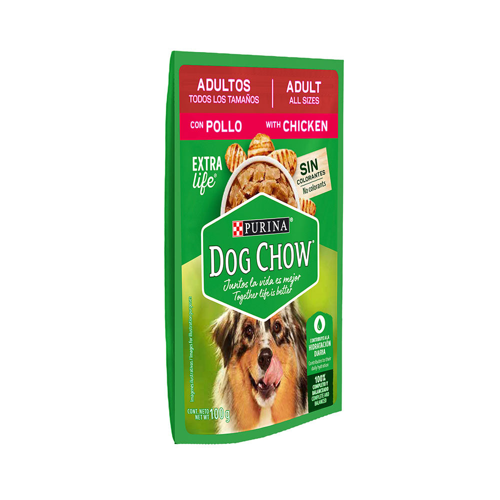 Alimento para Perro Adulto Dog Chow Pouch de Pollo
