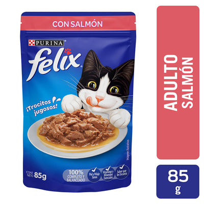 Alimento para Gato Félix Pouch Salmón Salsa