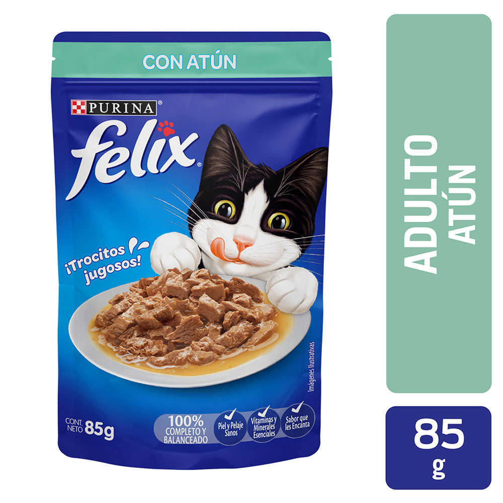 Alimento para Gato Félix Pouch Atún Salsa