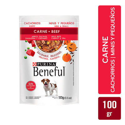 Alimento para Perro Mini Cachorro Beneful Pouche Carne