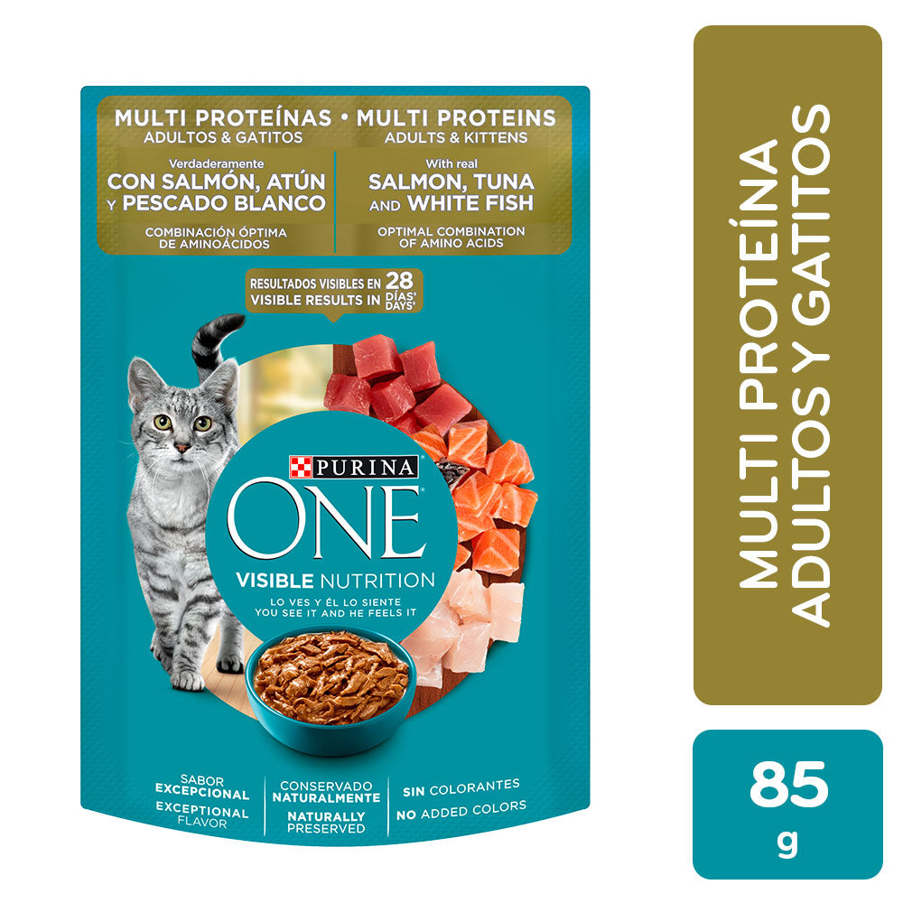 Alimento Para Gato Purina One Adulto Multi Proteina