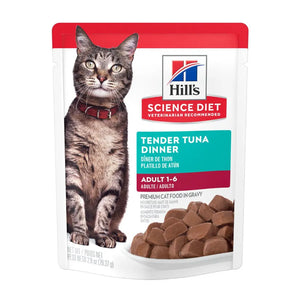 Alimento para Gato Science Diet Adulto Tender Tuna Pouch