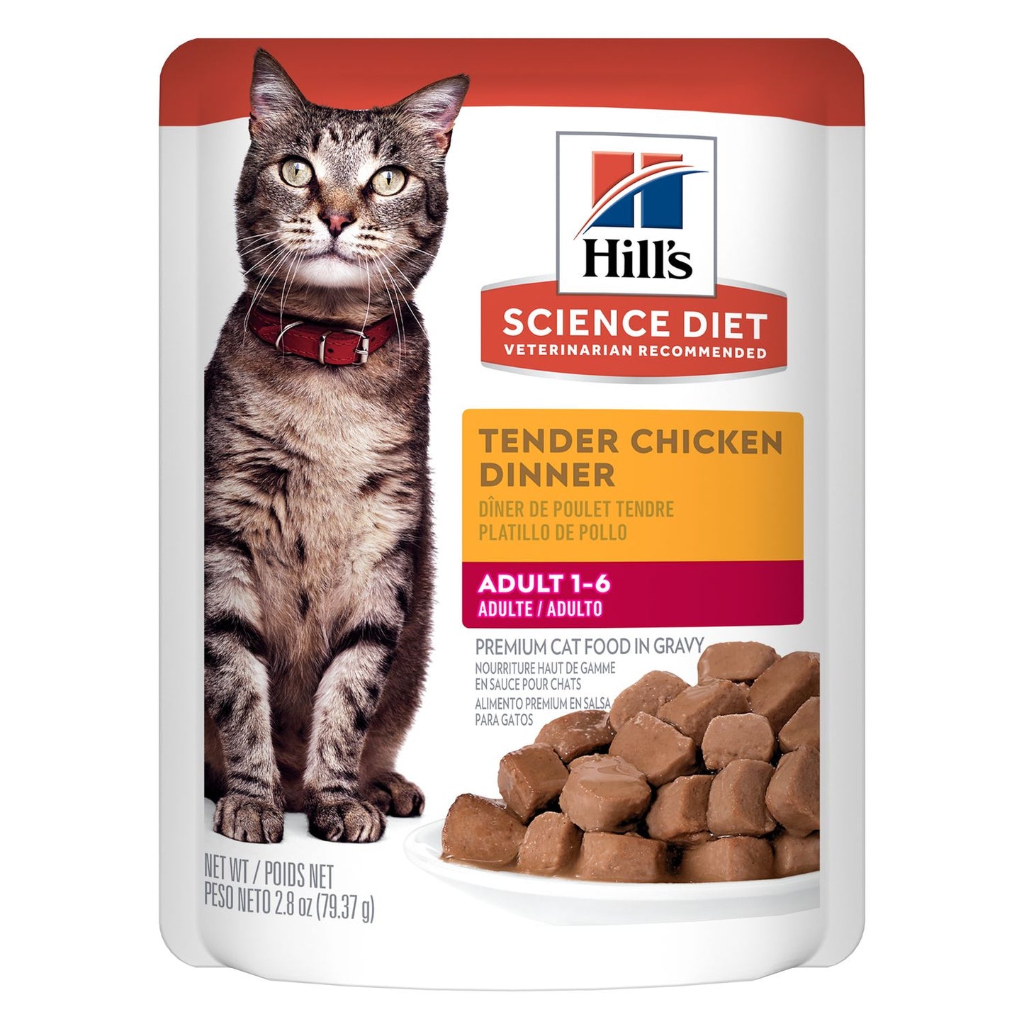 Alimento para Gato Adulto Science Diet Tender Chicken Pouch