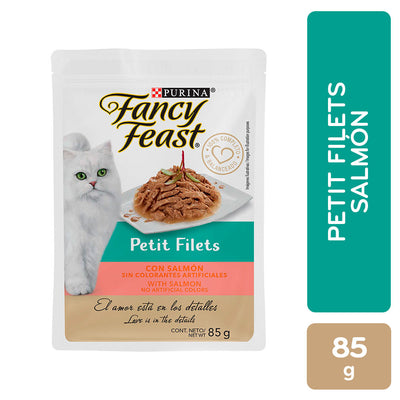Alimento Para Gato Fancy Feast Petit Filets Salmón Pouch