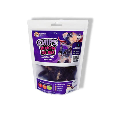 Treats para perro Yummie Pets deshidratado riñón de res