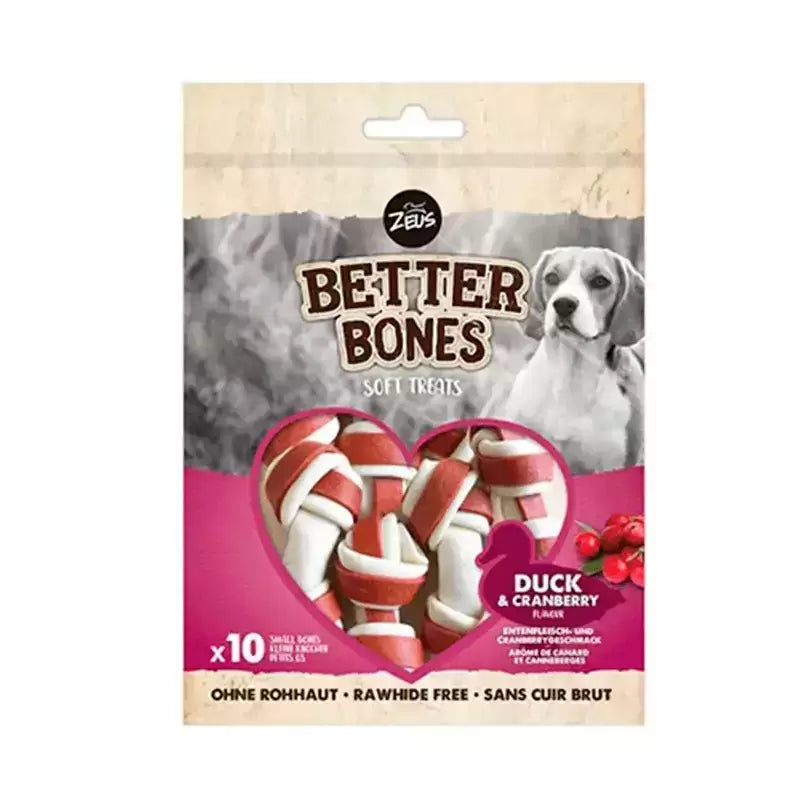 Treats para perro Better Bones Soft Duck y Cranberry 10 uni