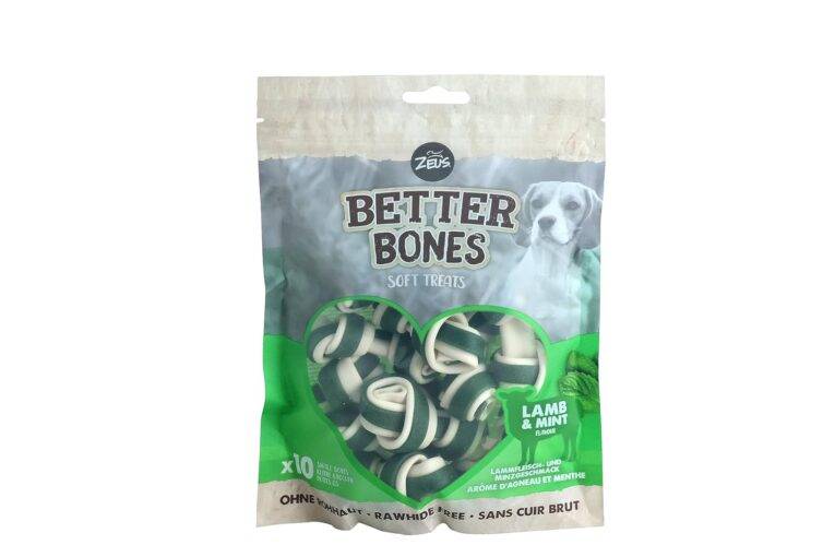 Treats para perro Better Bones Soft Lamb y Mint 10 uni