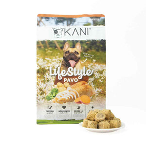 Alimento Congelado para Perro Kani Life Style Bites Pavo