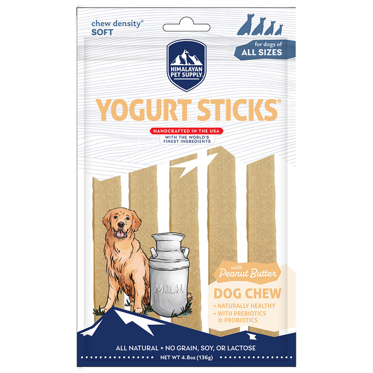 Treats para Perro Himalayan Yogurt Sticks 4.8 oz