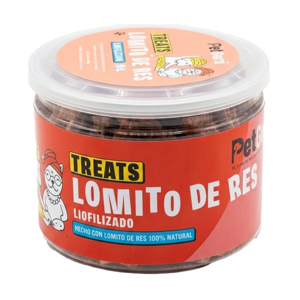 Treat Liofilizado para Mascotas Pet Gurú Lomito de Res