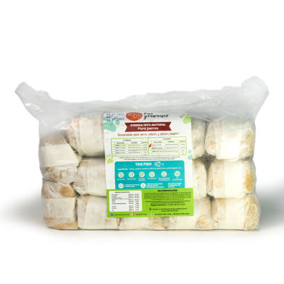 Alimento Congelado  Pet Gourmet para Perro Teis Fish