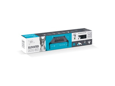 Cama para Perro M-pets Elevada Gris