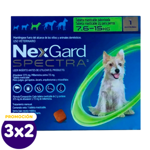 Tableta Masticable Nexgard Spectra 1 Unidad
