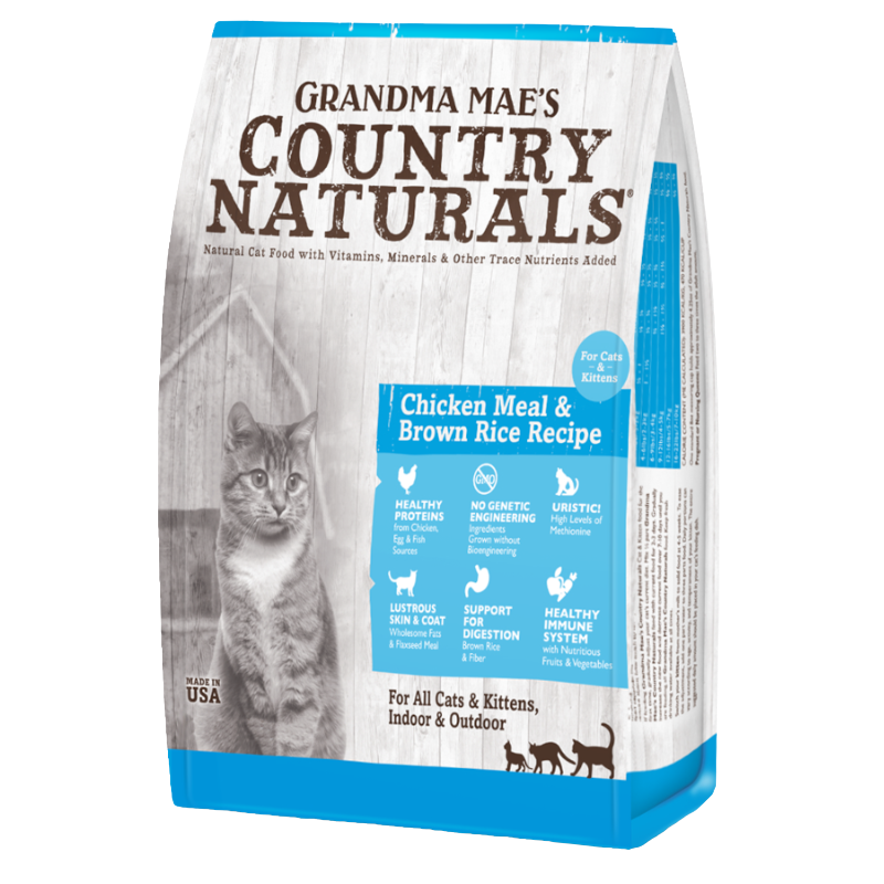 Concentrado Para Gato Grandma Maes Cat & Kitten Chicken Meal & Brown Rice