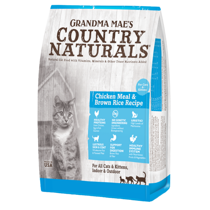 Concentrado Para Gato Grandma Maes Cat & Kitten Chicken Meal & Brown Rice