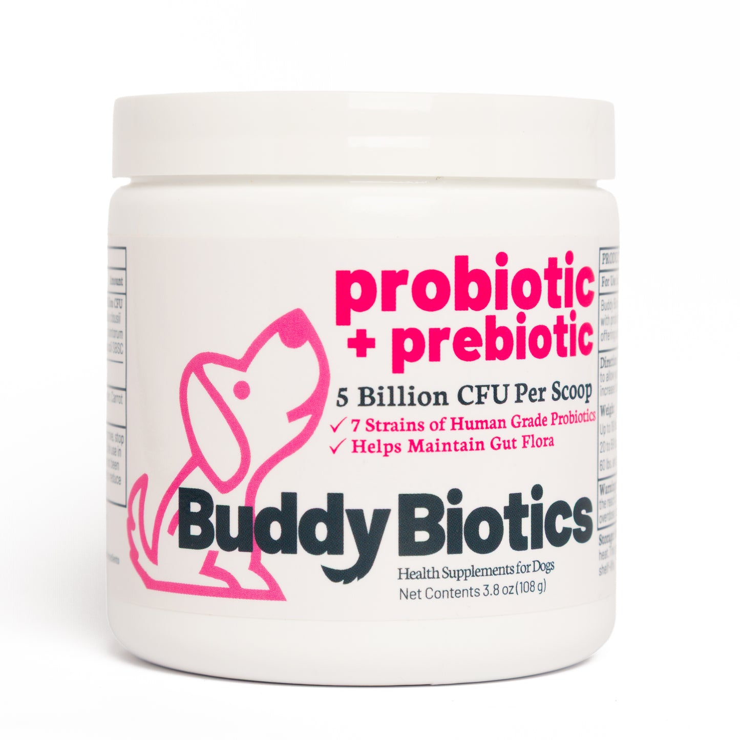 Suplemento para Perro Buddy Biotics Probiotic & Prebiotic en polvo