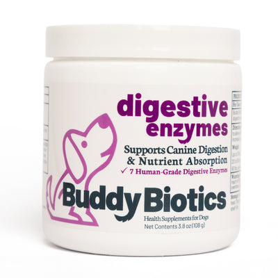 Suplemento para Perro Buddy Biotics Digestive Enzymes en polvo