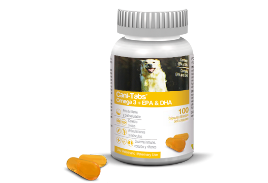 Suplemento Para Perro Cani-tabs Omega 3+DHA & EPA