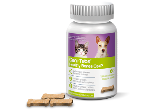 Suplemento Para Mascota Cani-tabs Healty Bones Ca+P
