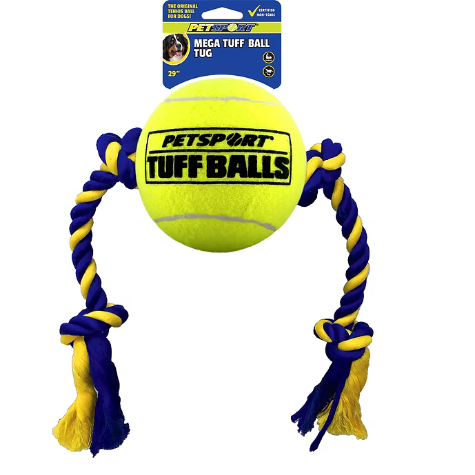 Petsport Mega Tuff Ball Tug 6 plg