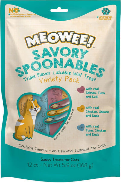 Treat Para Gato Meowee Creamy Assorted 168 gr