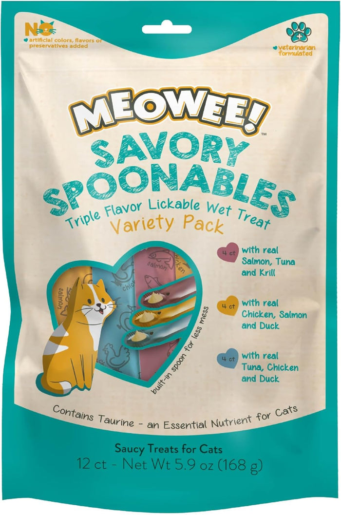 Treat Para Gato Meowee Creamy Assorted 168 gr