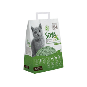 Arena Organica de Soya Para Gato M-Pets Green Tea Scented