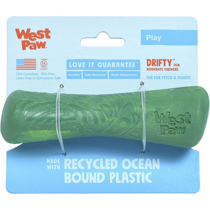 Accesorio para Perro West Paw Dog Toy Drifty Emerald