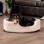 Cama Furhaven Ovalada Ortopédica Beige Medium