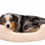 Cama Furhaven Ovalada Ortopédica Beige Medium