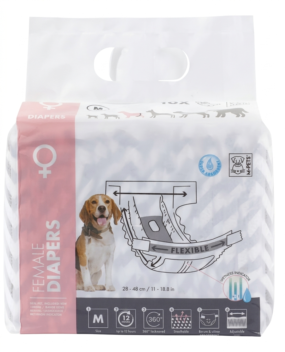 Accesorio Para Perro M-Pets Pañal Para Perrita