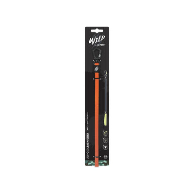 Correa para perro M-Pets Jungle Regular camuflaje naranja